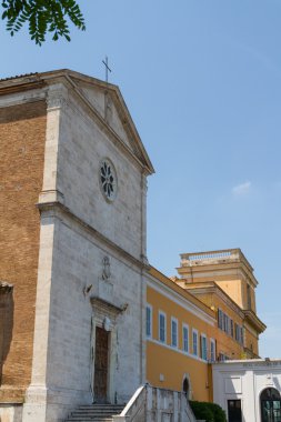 Roma, İtalya. eski şehrin tipik mimari detaylar