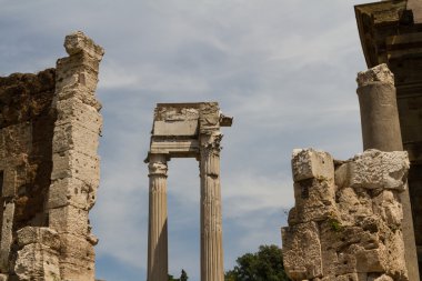 Harabeleri ile teatro di marcello, Roma - İtalya