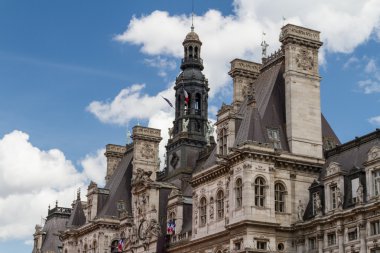 Tarihi bina Paris'te Fransa