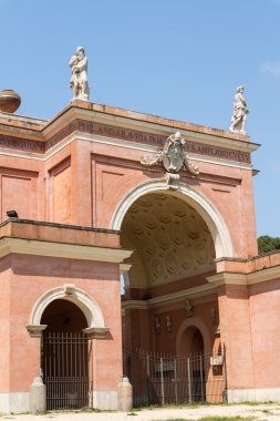 Roma, İtalya. eski şehrin tipik mimari detaylar