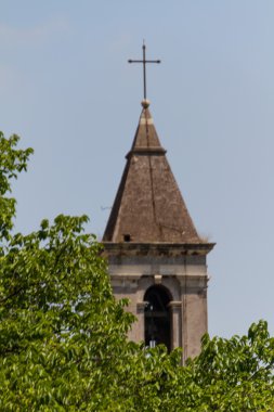 Roma, İtalya. eski şehrin tipik mimari detaylar