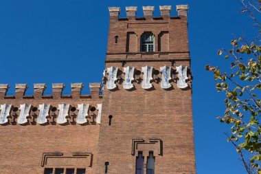 Barcelona ciudadela üç dragon castle domenech tarafından ben montaner bir