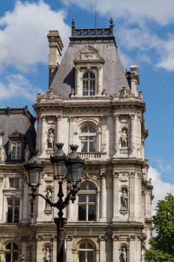 Tarihi bina Paris'te Fransa