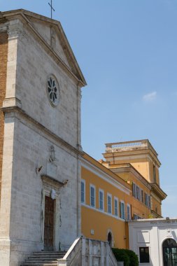 Roma, İtalya. eski şehrin tipik mimari detaylar