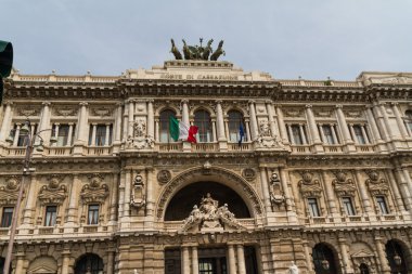Roma, İtalya. eski şehrin tipik mimari detaylar