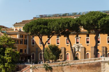 Roma, İtalya. eski şehrin tipik mimari detaylar