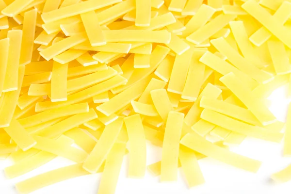 Uncooked Yellow Noodles — Stock Photo, Image