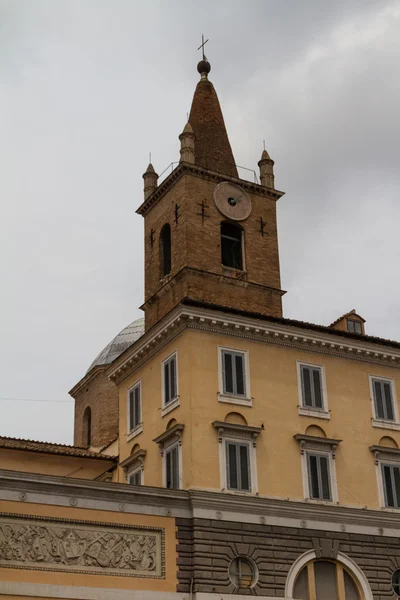 Piazza del Popolo στη Ρώμη — Φωτογραφία Αρχείου