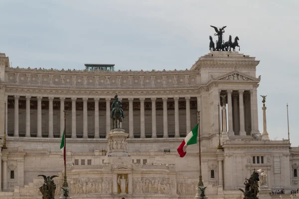 Rome, Monument National au Roi Victor Emmanuel II — Photo