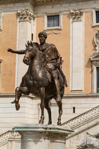 Campidoglio náměstí v Římě, Itálie — Stock fotografie