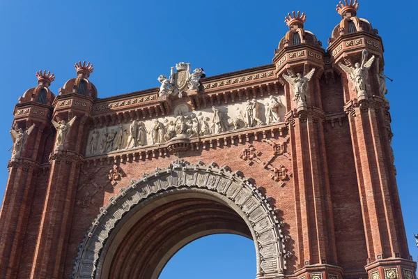 巴塞罗那拱的胜利 — 图库照片