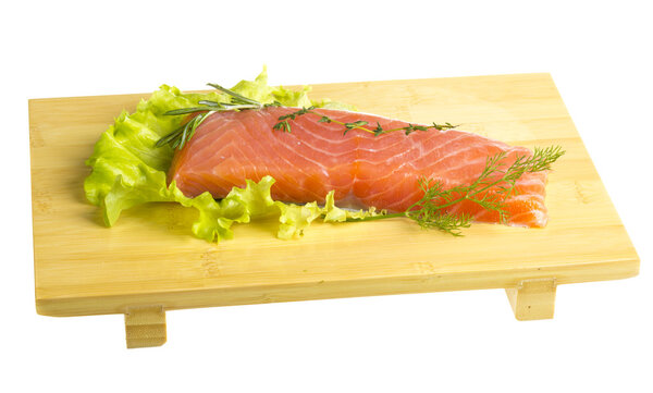 Филе лосося с гарниром
