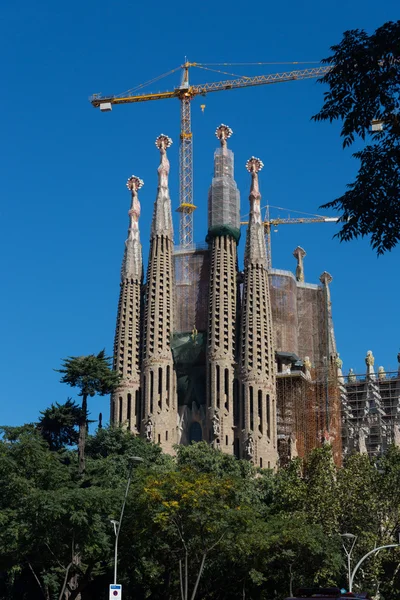 BARCELONA ESPAÑA - 28 DE OCTUBRE: La Sagrada Familia - el impresionista —  Fotos de Stock