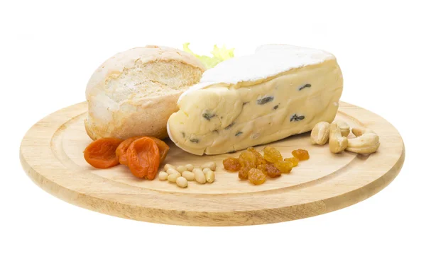 Un trozo de queso Brie —  Fotos de Stock