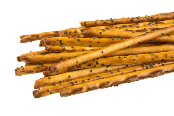 Palitos dulces para hornear en un plato blanco — Foto de Stock