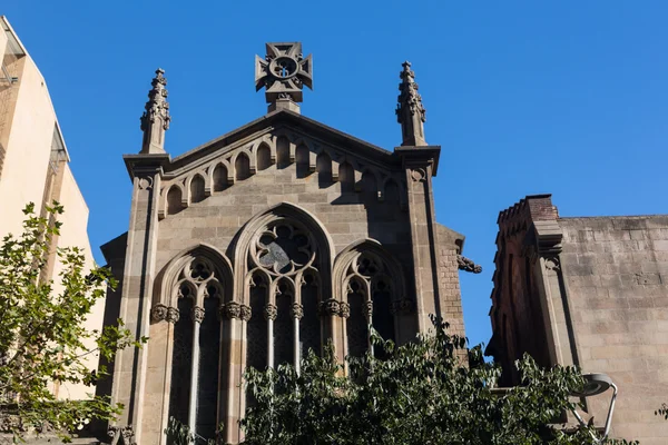 Fachadas de edifícios de grande interesse arquitetônico na cidade o — Fotografia de Stock