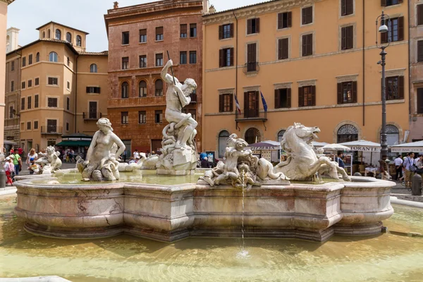 Piazza Navona, Řím, Itálie — Stock fotografie