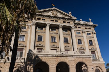 askeri hükümet binası. Barcelona, Katalonya, İspanya