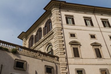 Roma, İtalya. eski şehrin tipik mimari detaylar