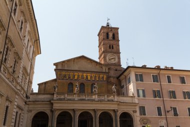 St maria trastevere, Roma, İtalya