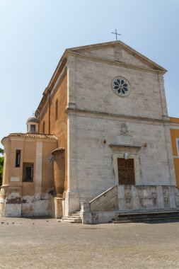 Roma, İtalya. eski şehrin tipik mimari detaylar