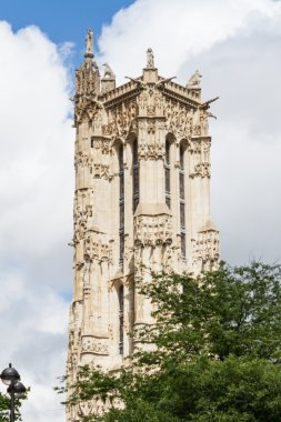 Tarihi bina Paris'te Fransa