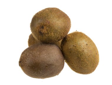 izole kiwi meyveler