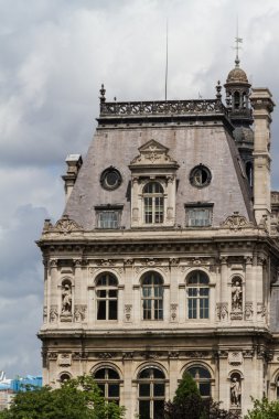 Tarihi bina Paris'te Fransa