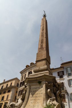 Roma, İtalya. eski şehrin tipik mimari detaylar