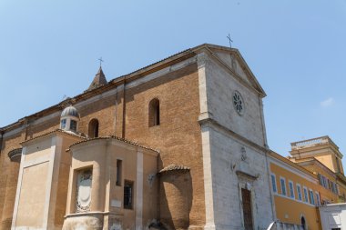Roma, İtalya. eski şehrin tipik mimari detaylar