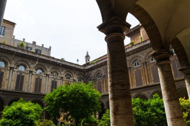 Roma, İtalya. eski şehrin tipik mimari detaylar