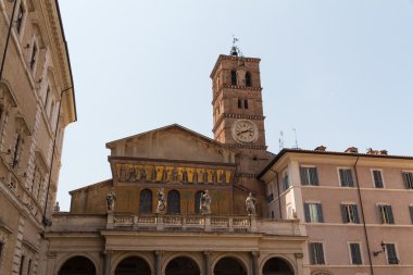 St maria trastevere, Roma, İtalya