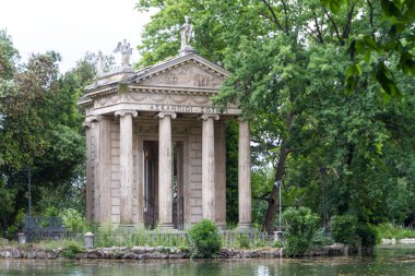 Villa borghese Bahçe, Roma, İtalya