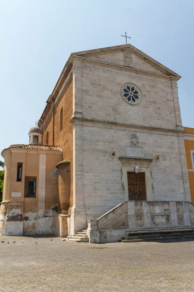 ローマ、イタリア。旧市街の典型的なアーキテクチャの詳細 — ストック写真