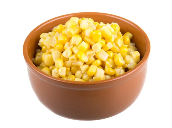 Corn in a bowl — Stock Photo, Image