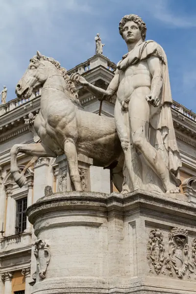 Campidoglio náměstí v Římě, Itálie — Stock fotografie