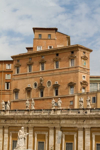 Byggnader i Vatikanen, Vatikanstaten i Rom, Italien. del av s — Stockfoto