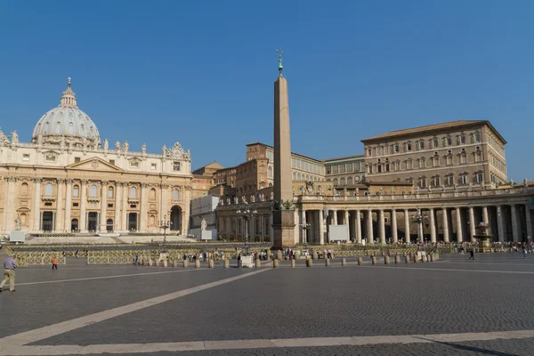 Saint peter's square, Rzym, Włochy — Zdjęcie stockowe