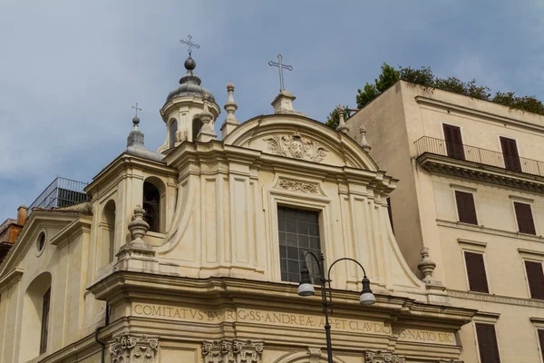 Grande igreja no centro de Roma, Itália . — Fotografia de Stock