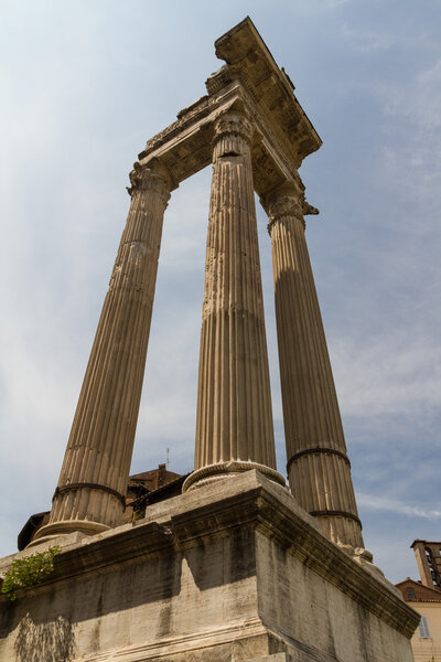 Ruins by Teatro di Marcello, Rome - Italy