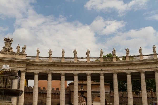Épületek a Vatikánban, a Szentszék, Róma, Olaszország-belül. S része — Stock Fotó