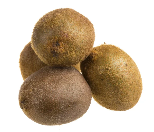 Geïsoleerde kiwi vruchten — Stockfoto