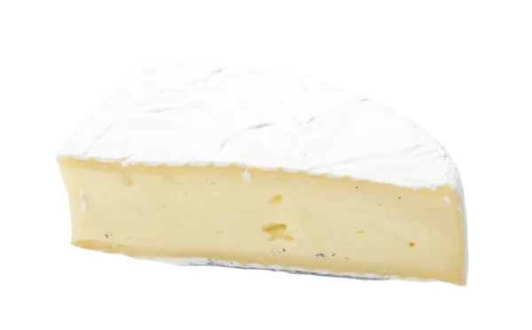 柔らかいブリーチーズ チーズの部分 — ストック写真