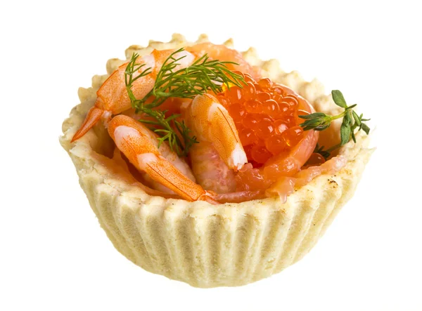 Salmon appetizer — Stock Photo, Image