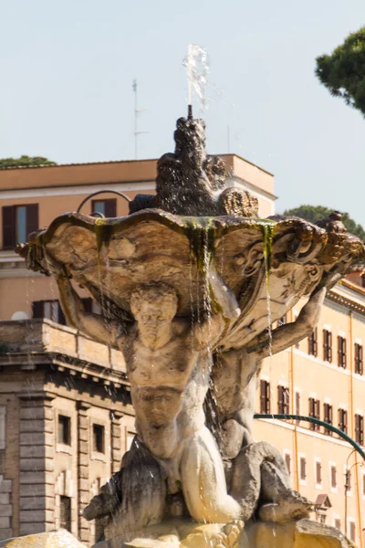 Fontana e Tempio di Vesta, Roma — Foto Stock