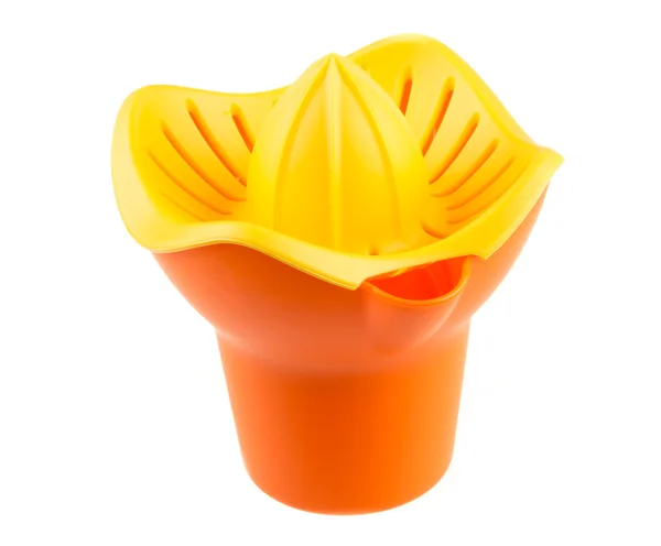 Pomarańczowy plastik Wyciskacz — Zdjęcie stockowe