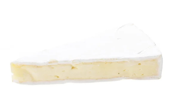 Ein Stück weicher Brie-Käse — Stockfoto