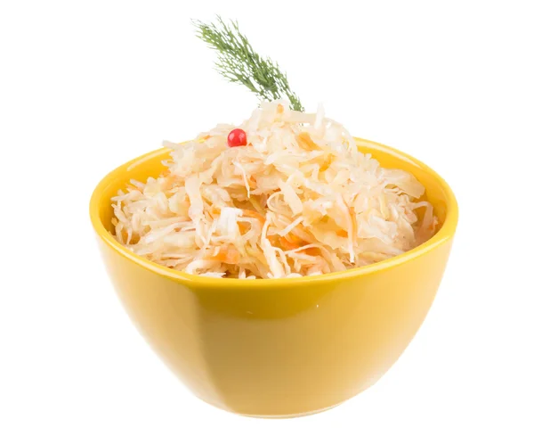 Sauerkraut - russisches Nationalgericht — Stockfoto