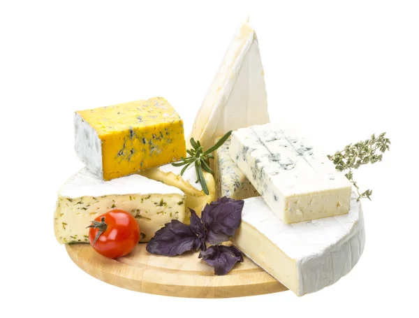Variety Cheeses — Stock Photo, Image