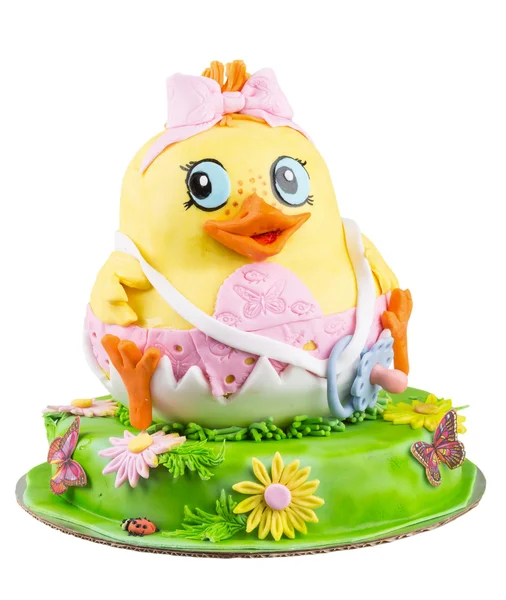 Children cake Chicken — Stock Photo, Image